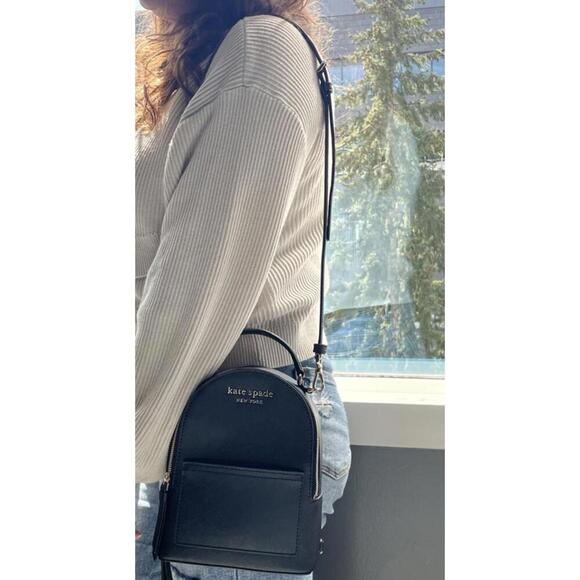 Kate Spade New York Black Mini Backpack